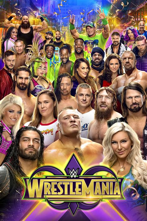 WWE WrestleMania 34 .